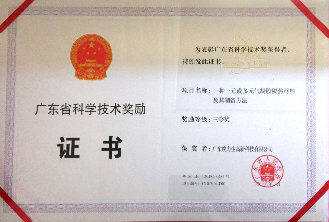 广东省科学技术奖三等奖